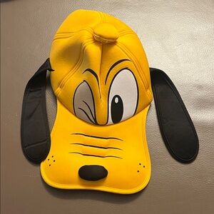 Disney Yellow and Black Goofy Hat for Kids